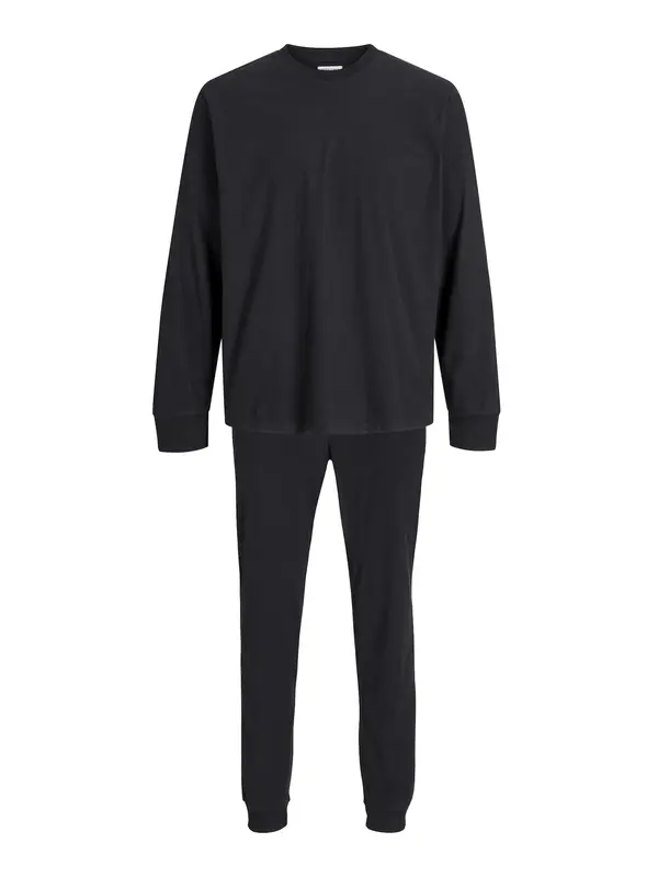 JACK & JONES JACK & JONES Obleka za doma 'JACSolid'  črna