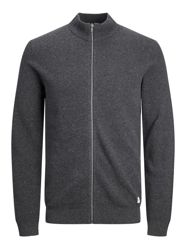 JACK & JONES JACK & JONES Pletena jopa 'Hill'  temno siva