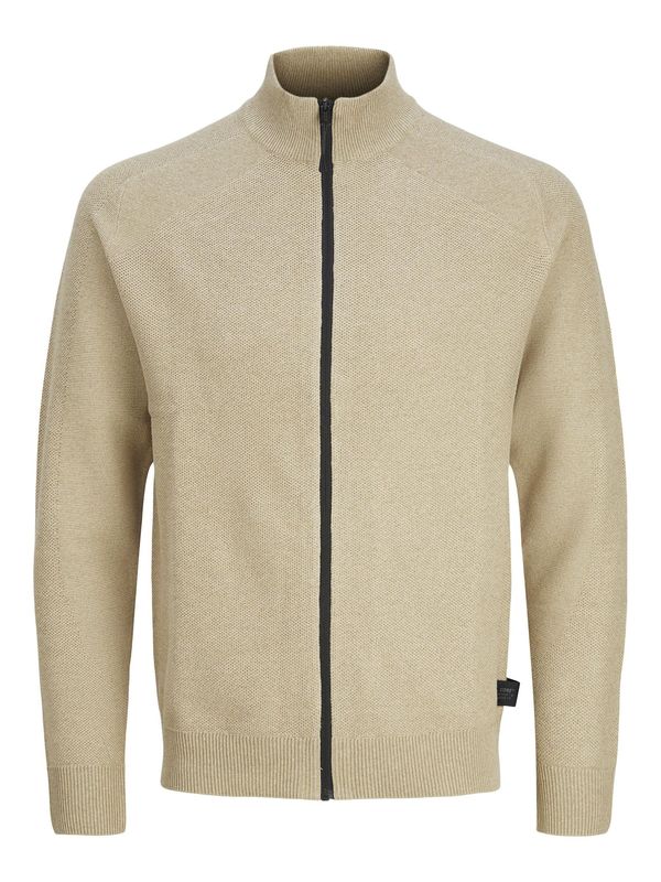 JACK & JONES JACK & JONES Pletena jopa 'JCOTRACK'  temno bež