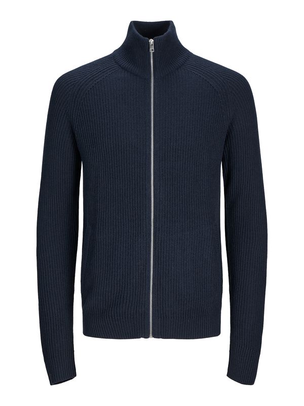 JACK & JONES JACK & JONES Pletena jopa 'JJPANNEL'  mornarska