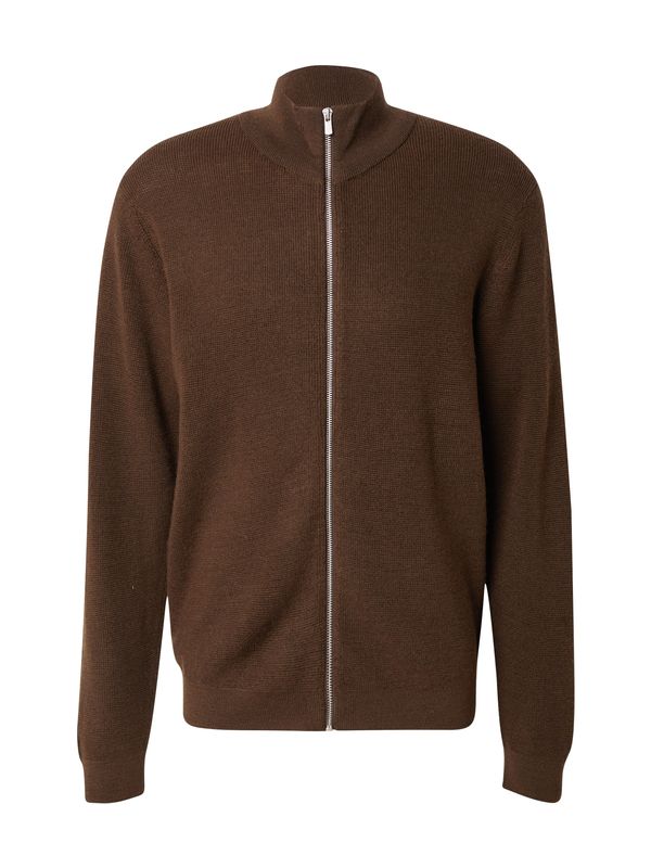 JACK & JONES JACK & JONES Pletena jopa 'JPRBLABUSHWICK'  temno rjava