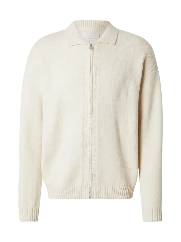 JACK & JONES JACK & JONES Pletena jopa 'JPRCCFox'  volneno bela