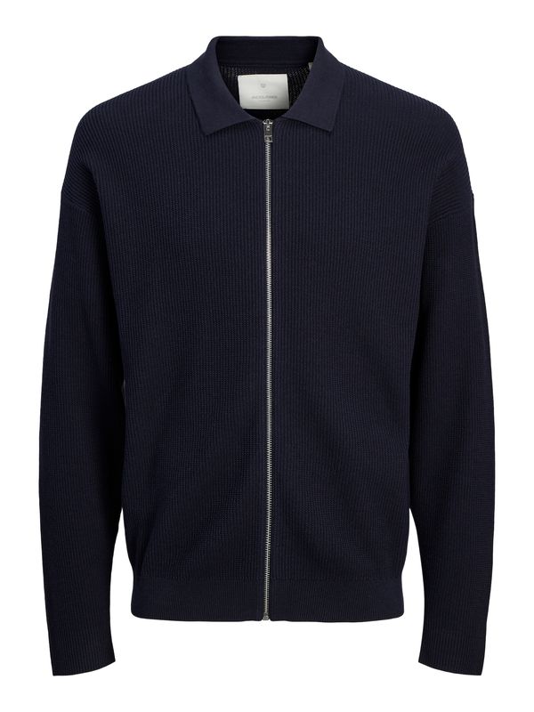 JACK & JONES JACK & JONES Pletena jopa 'JPRCCSpring'  nočno modra