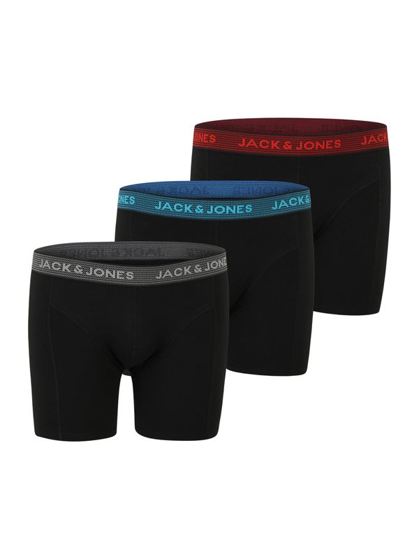 Jack & Jones Plus Jack & Jones Plus Boksarice  azur / siva / antracit / krvavo rdeča