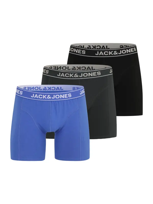 Jack & Jones Plus Jack & Jones Plus Boksarice 'JACBlack Friday'  kraljevo modra / jelka / črna / bela