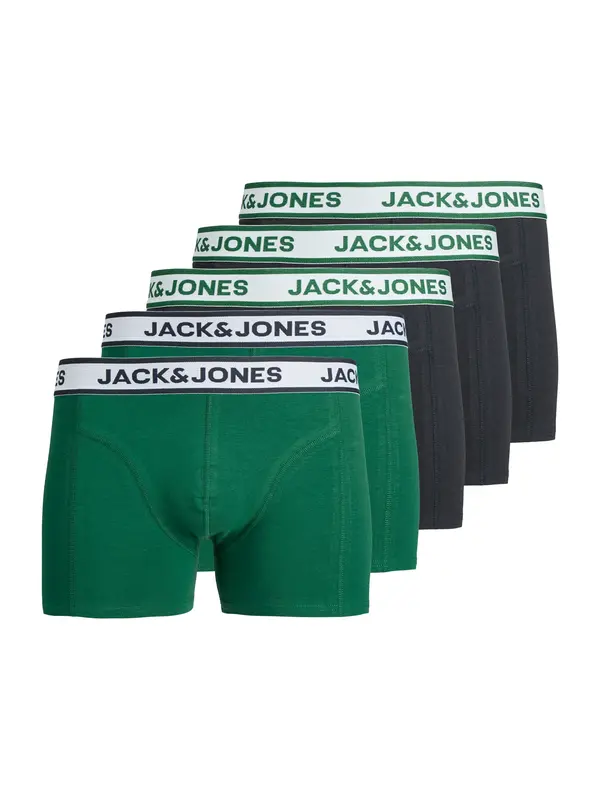 Jack & Jones Plus Jack & Jones Plus Boksarice 'JACNOLAN'  temno zelena / črna
