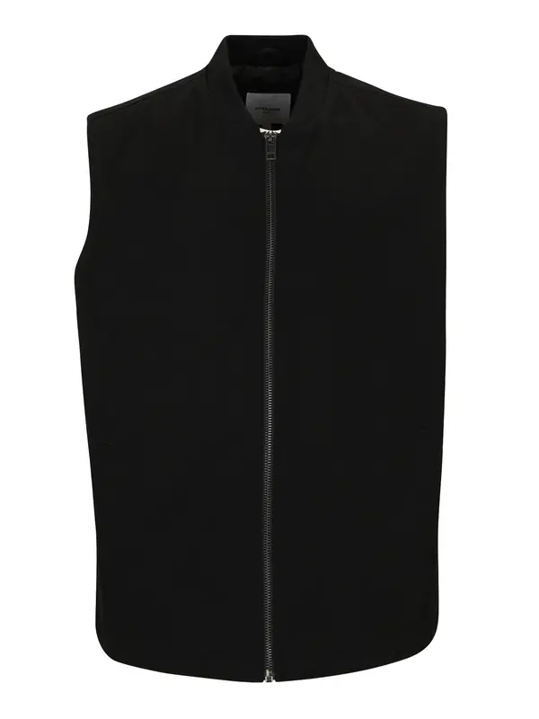 Jack & Jones Plus Jack & Jones Plus Brezrokavnik 'JJEDOVER'  črna
