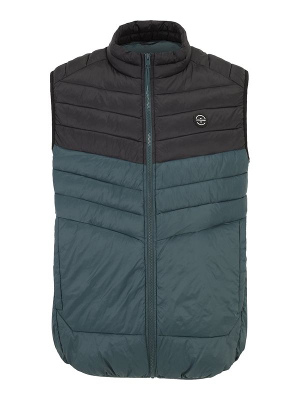 Jack & Jones Plus Jack & Jones Plus Brezrokavnik  petrol / črna