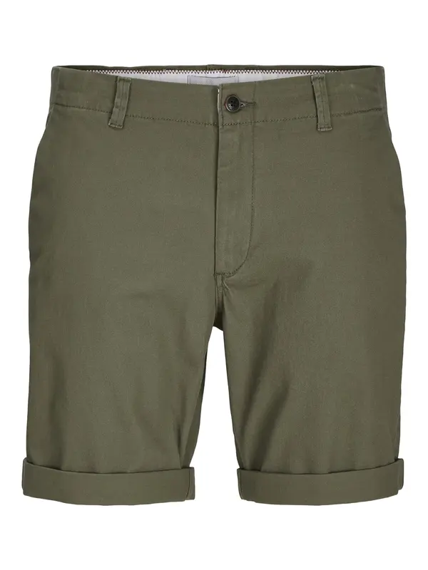 Jack & Jones Plus Jack & Jones Plus Chino hlače 'JPSTDave'  oliva