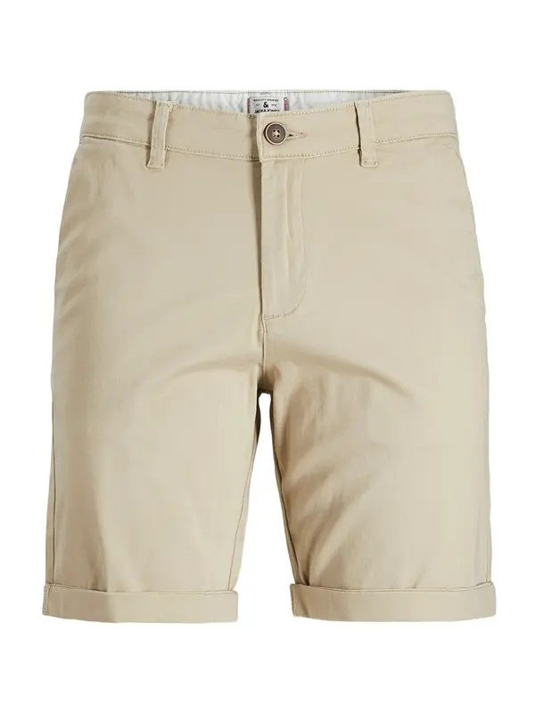 Jack & Jones Plus Jack & Jones Plus Chino hlače 'JPSTDave'  temno bež