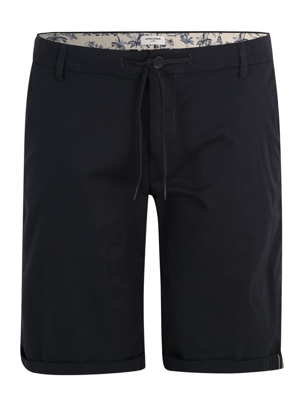 Jack & Jones Plus Jack & Jones Plus Chino hlače 'MARCO SUMMER'  mornarska