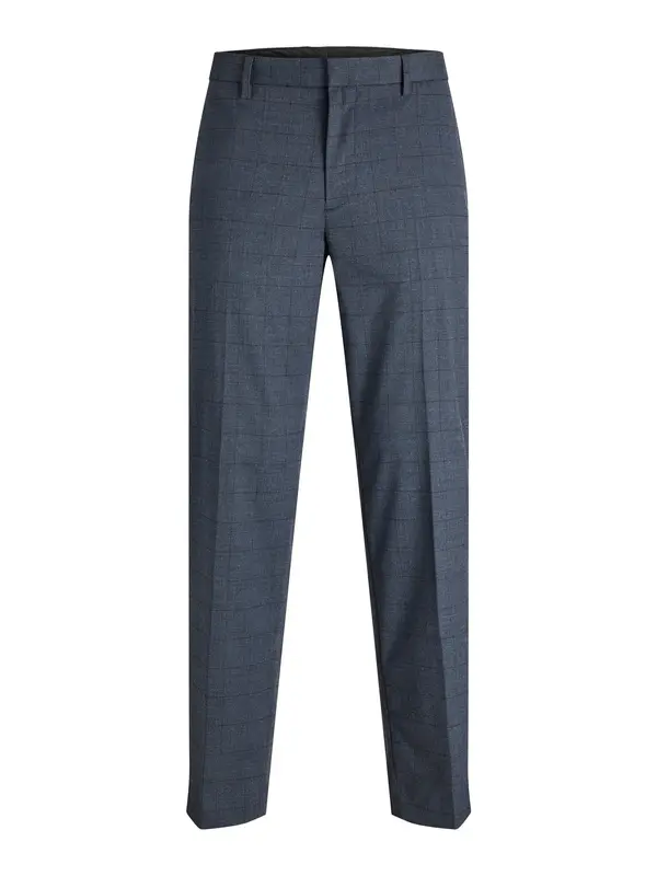 Jack & Jones Plus Jack & Jones Plus Hlače na rob 'JPRHARRY PEDRO'  mornarska / safir