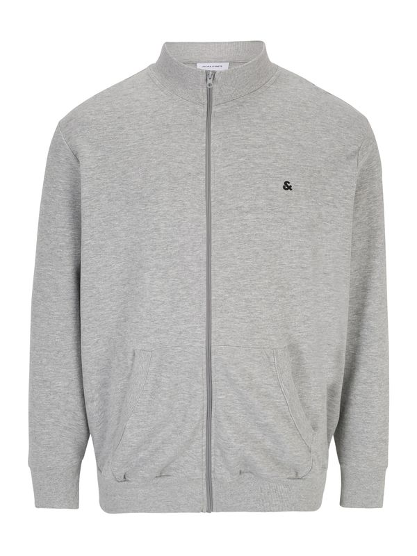 Jack & Jones Plus Jack & Jones Plus Jopa na zadrgo 'JJEPAULOS'  temno modra / siva