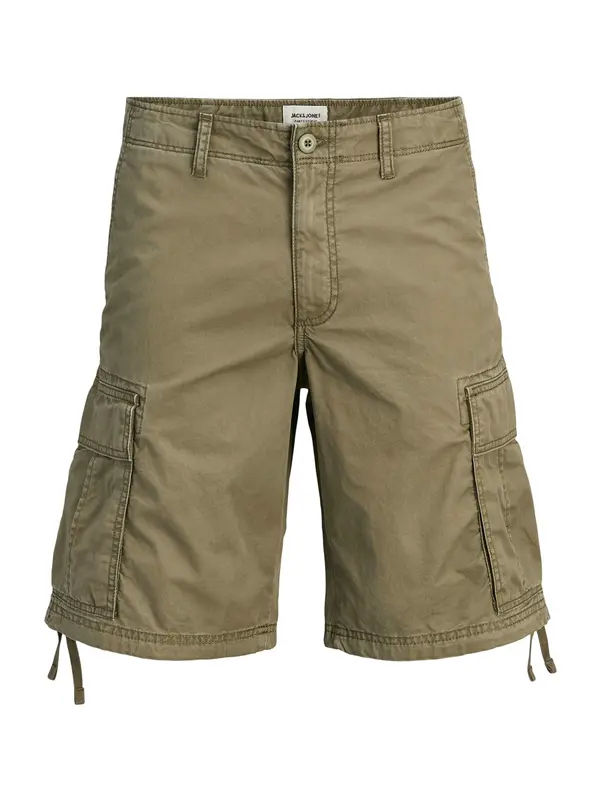 Jack & Jones Plus Jack & Jones Plus Kargo hlače 'JPSTCole Frank'  oliva