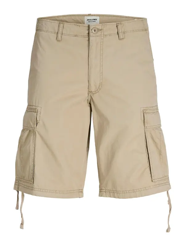 Jack & Jones Plus Jack & Jones Plus Kargo hlače 'JPSTCole Frank'  temno siva