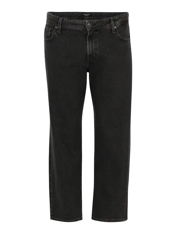 Jack & Jones Plus Jack & Jones Plus Kavbojke 'Chris'  črn denim