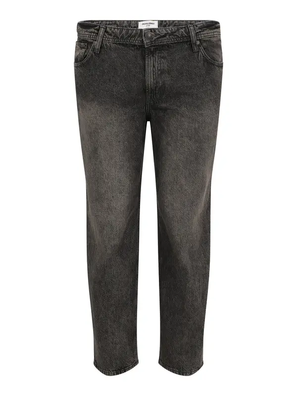 Jack & Jones Plus Jack & Jones Plus Kavbojke 'JJICHRIS JJIORIGINAL'  črn denim