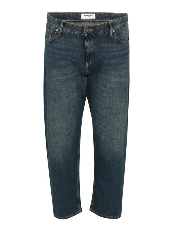 Jack & Jones Plus Jack & Jones Plus Kavbojke 'JJIChris JJOrignial'  temno modra