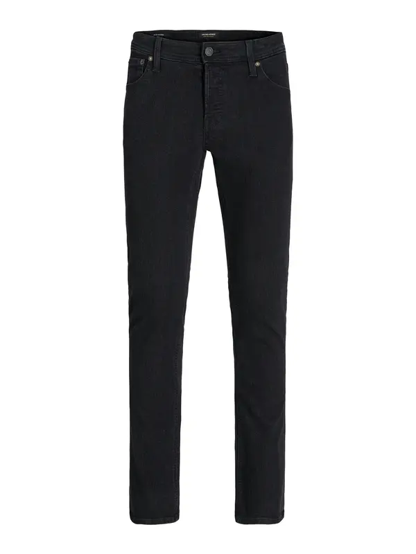 Jack & Jones Plus Jack & Jones Plus Kavbojke 'JJIGlenn'  črn denim