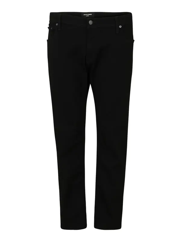 Jack & Jones Plus Jack & Jones Plus Kavbojke 'JJIGlenn JJOriginal'  črn denim