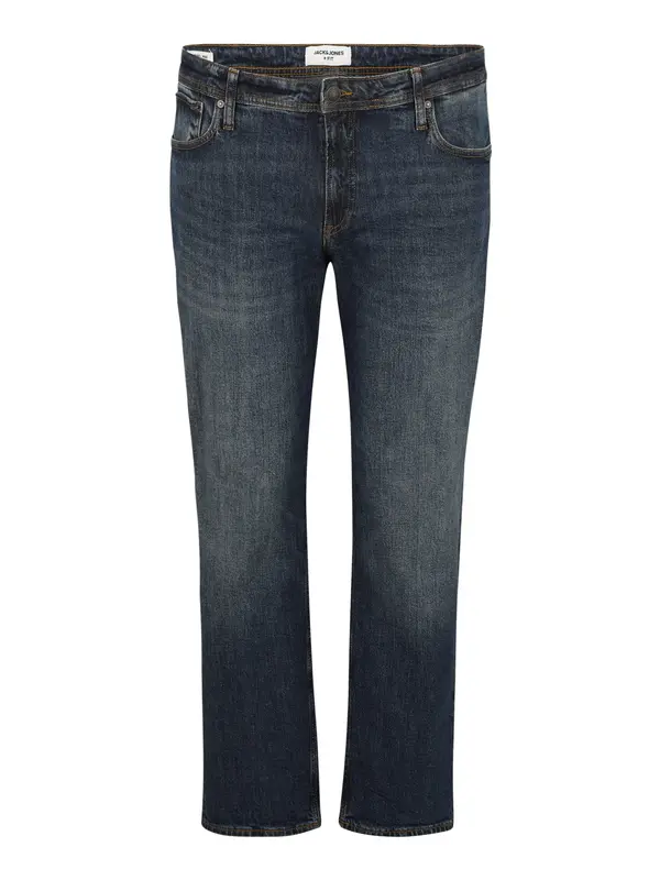 Jack & Jones Plus Jack & Jones Plus Kavbojke 'JJIMIKE JJORIGINAL'  temno modra