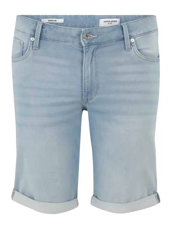 Jack & Jones Plus Jack & Jones Plus Kavbojke 'JJIRick JJIcon'  moder denim / svetlo modra