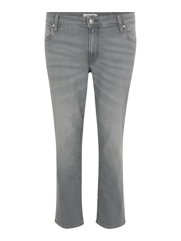Jack & Jones Plus Jack & Jones Plus Kavbojke 'JJITIM JJORIGINAL'  siv denim