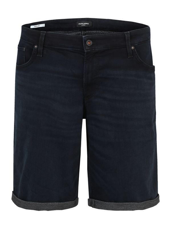 Jack & Jones Plus Jack & Jones Plus Kavbojke 'RICK'  temno modra