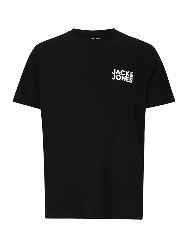 Jack & Jones Plus Jack & Jones Plus Majica  črna