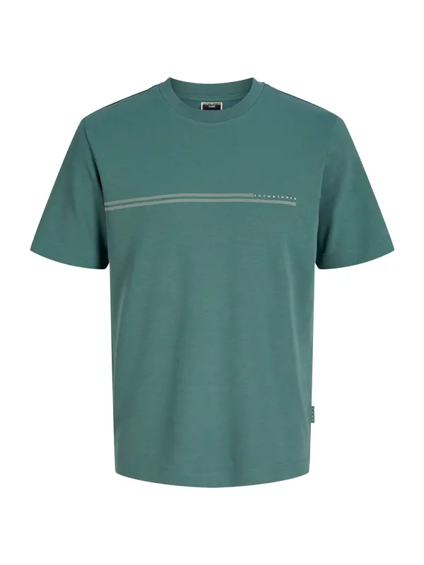 Jack & Jones Plus Jack & Jones Plus Majica 'JCOFUSION'  kremna / žad
