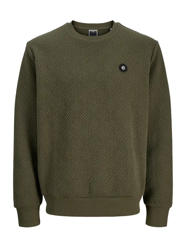 Jack & Jones Plus Jack & Jones Plus Majica 'JCOGEO'  oliva
