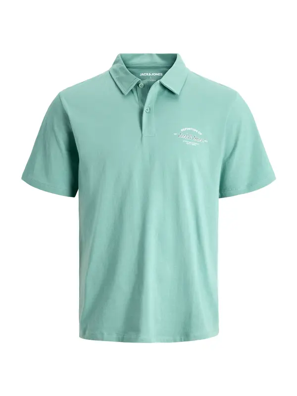 Jack & Jones Plus Jack & Jones Plus Majica 'JJBrandon'  meta / jelka / bela