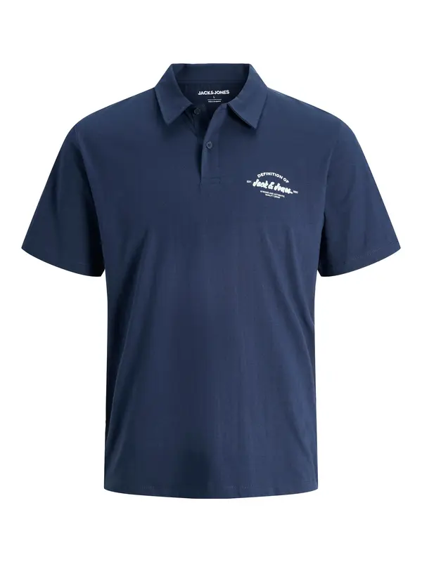 Jack & Jones Plus Jack & Jones Plus Majica 'JJBrandon'  mornarska