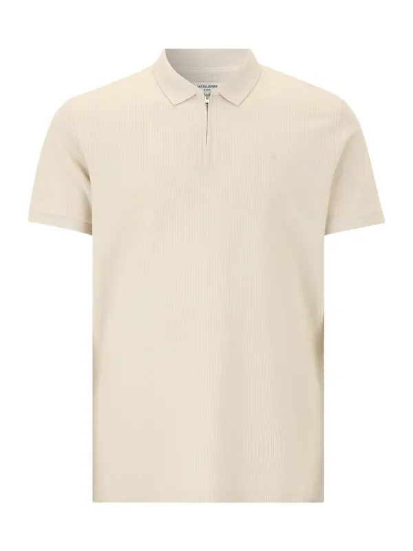 Jack & Jones Plus Jack & Jones Plus Majica 'JJEAUSTIN'  ecru