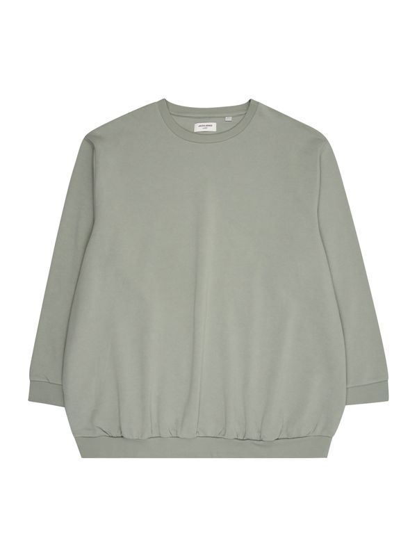 Jack & Jones Plus Jack & Jones Plus Majica 'JJEBRADLEY'  pastelno zelena