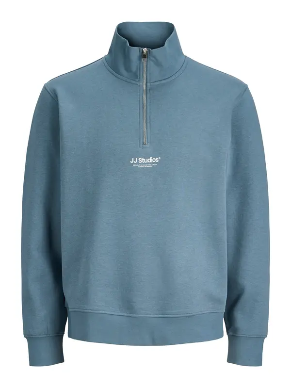 Jack & Jones Plus Jack & Jones Plus Majica 'JJESOHO'  dimno modra / bela