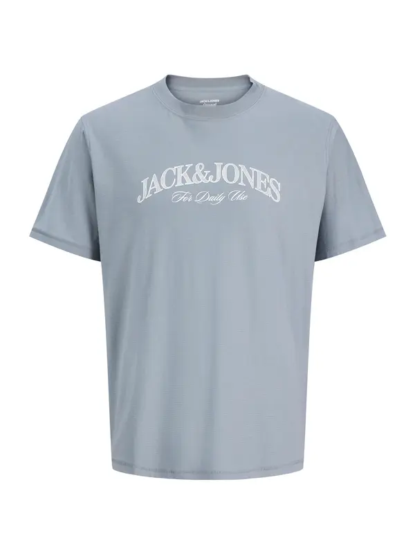 Jack & Jones Plus Jack & Jones Plus Majica 'JORCassis'  opal / bela