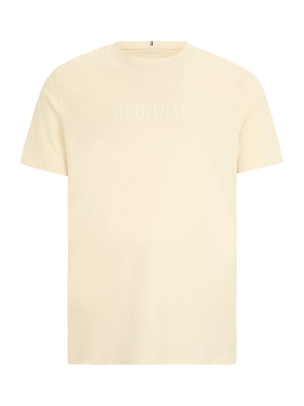 Jack & Jones Plus Jack & Jones Plus Majica 'JORFREDERIKSBERG'  volneno bela