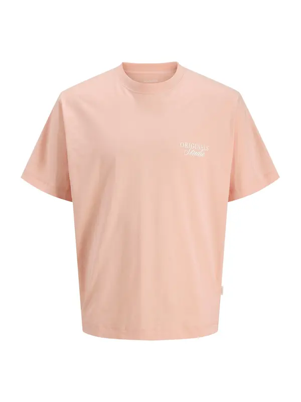 Jack & Jones Plus Jack & Jones Plus Majica 'JORNORREBRO'  breskev / bela