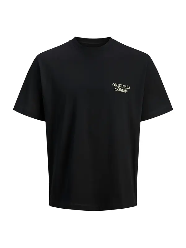 Jack & Jones Plus Jack & Jones Plus Majica 'JORNORREBRO'  greige / črna