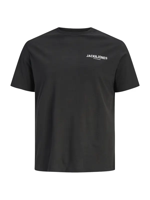 Jack & Jones Plus Jack & Jones Plus Majica 'JPRBLAOscar'  črna