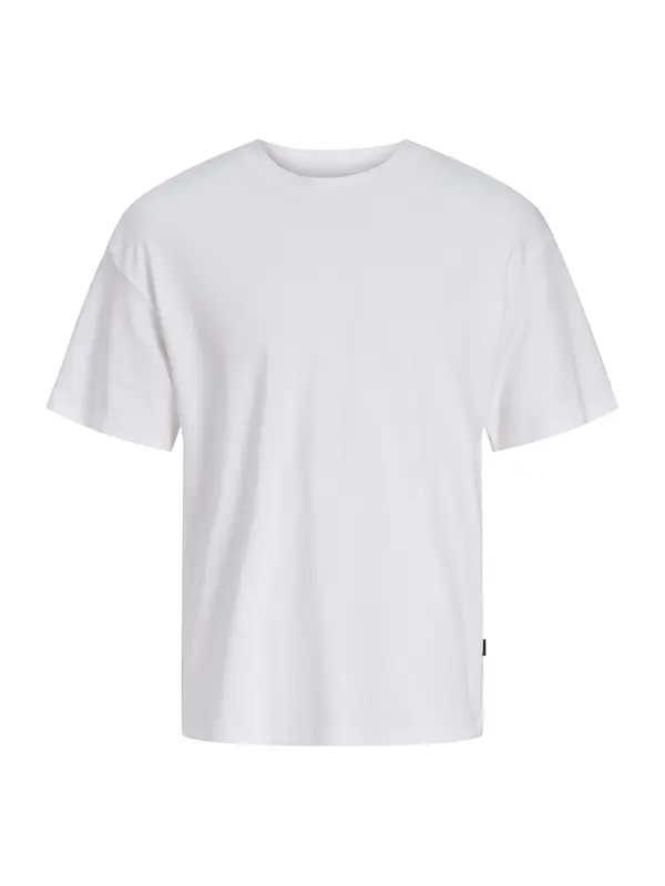 Jack & Jones Plus Jack & Jones Plus Majica 'JPRBLASummer'  črna / bela