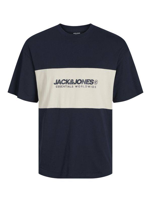 Jack & Jones Plus Jack & Jones Plus Majica  marine / bela