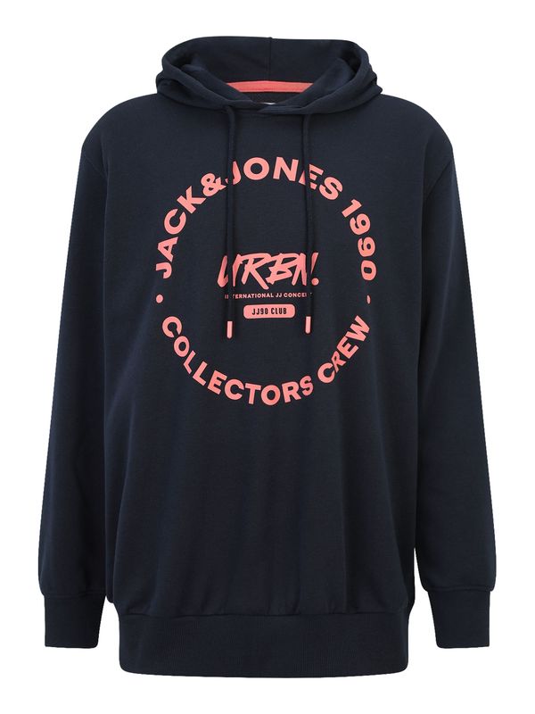 Jack & Jones Plus Jack & Jones Plus Majica  nočno modra / malina