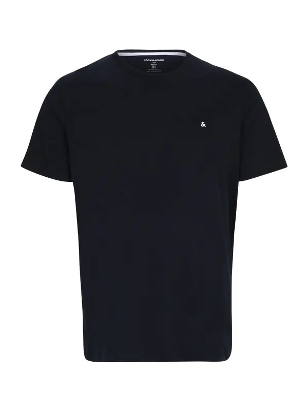 Jack & Jones Plus Jack & Jones Plus Majica 'Paulos'  marine / bela