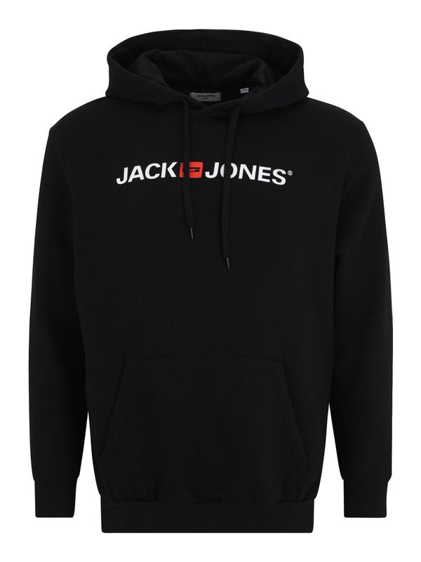 Jack & Jones Plus Jack & Jones Plus Majica  rdeča / črna / bela