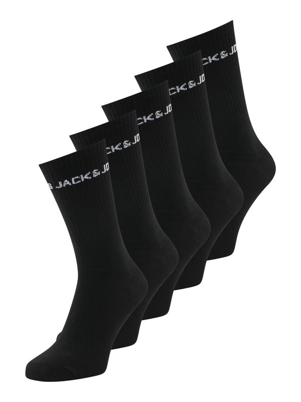 Jack & Jones Plus Jack & Jones Plus Nogavice  črna / bela