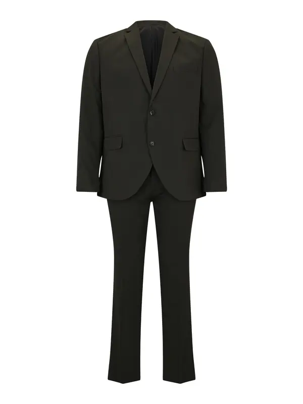 Jack & Jones Plus Jack & Jones Plus Obleka 'JPRFranco'  temno zelena
