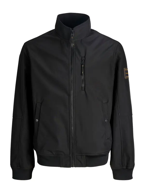 Jack & Jones Plus Jack & Jones Plus Prehodna jakna 'JJEParker'  črna