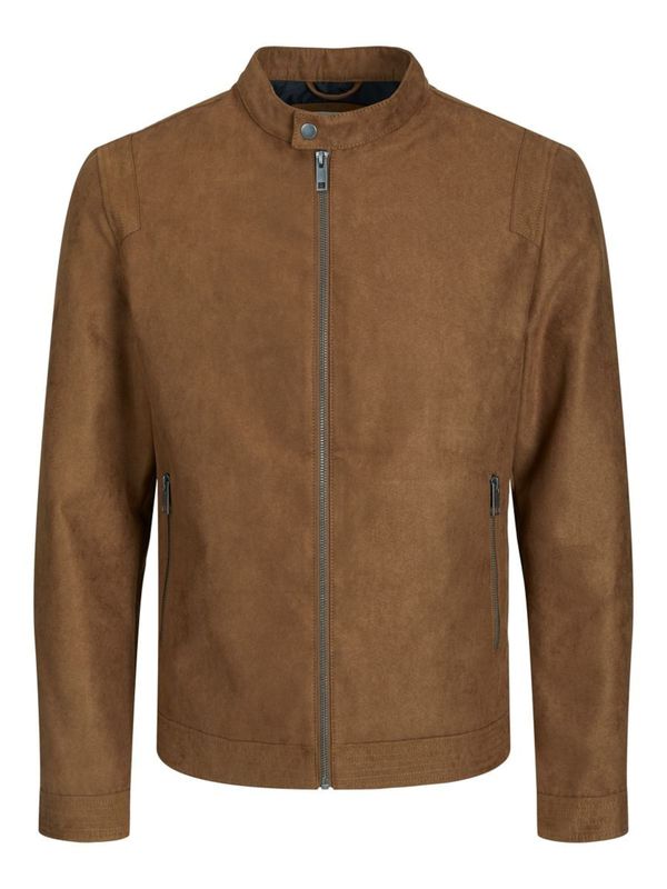 Jack & Jones Plus Jack & Jones Plus Prehodna jakna 'JJERocky'  rjava